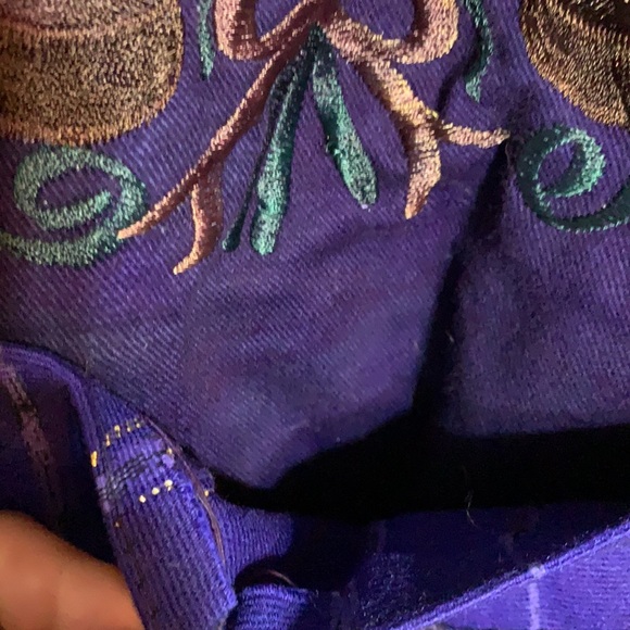 COPY - Purple Embroidered coat - Picture 12 of 15